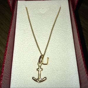 Ramzana Gold Necklace & anchor (Bahrain gold)